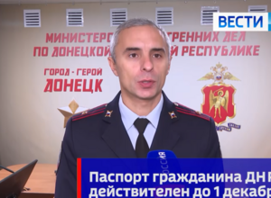 Паспорта ДНР будут действительны до 1 декабря 2024 года
