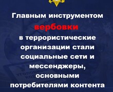 В социальных сетях провокаторы могут склонять россиян к террористической деятельности!