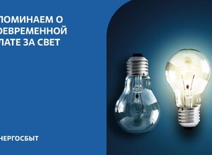 Не забудьте оплатить электричество до 10 апреля!