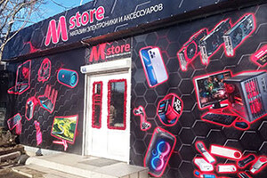 Магазин электроники и аксессуаров M STORE на ул. 50 лет СССР (Троицкая)