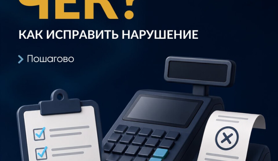 Если не пробили чек, то как исправить?