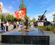 Автопробег в Мариуполе на День ПОБЕДЫ
