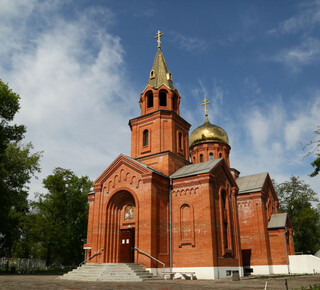 Свято–Георгиевский храм поселка Сартана