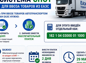 С началом лета заработает система СПОТ для ввоза товаров из ЕАЭС