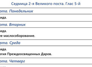 Расписание богослужений | Свято-Покровский собор | Со 2 по 29 марта 2026 г.