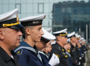 Филиал Нахимовского военно-морского училища в Мариуполе принял первых воспитанников