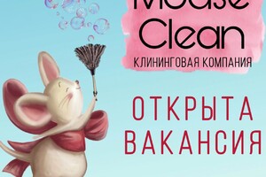 Специалист в клининговую компанию MouseClean