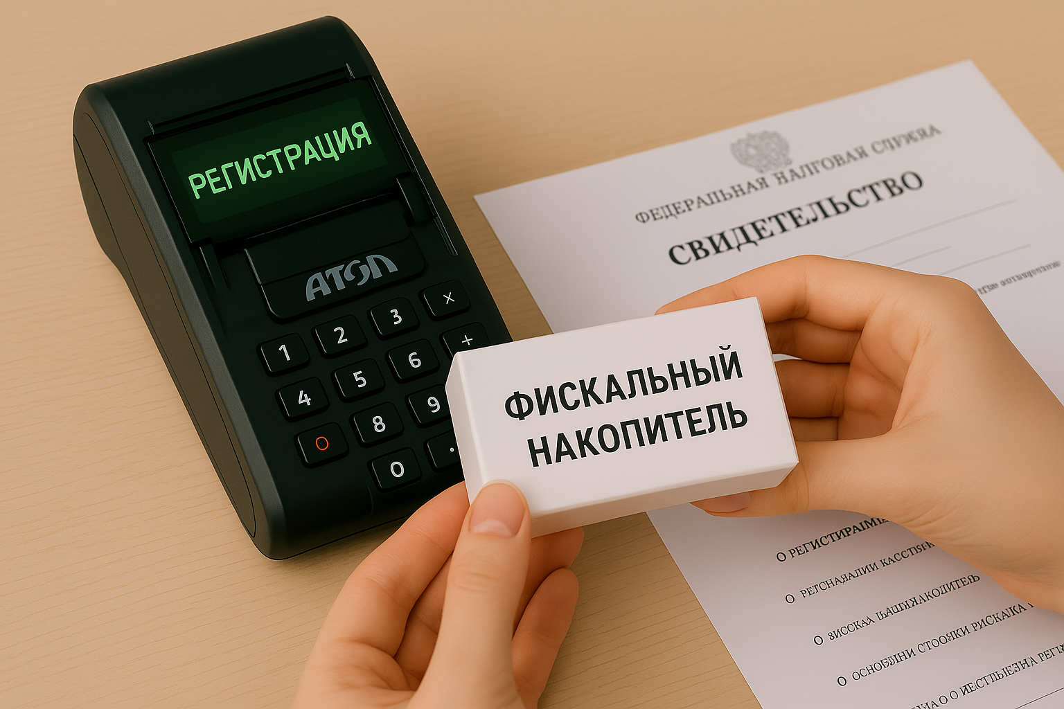 Регистрация кассы в налоговой с выездом